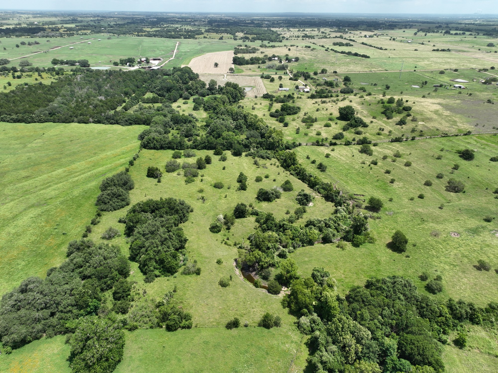 5208 Mensik Road Schulenburg, TX 78956 - Photo 5 of 34 Aerial view of property
