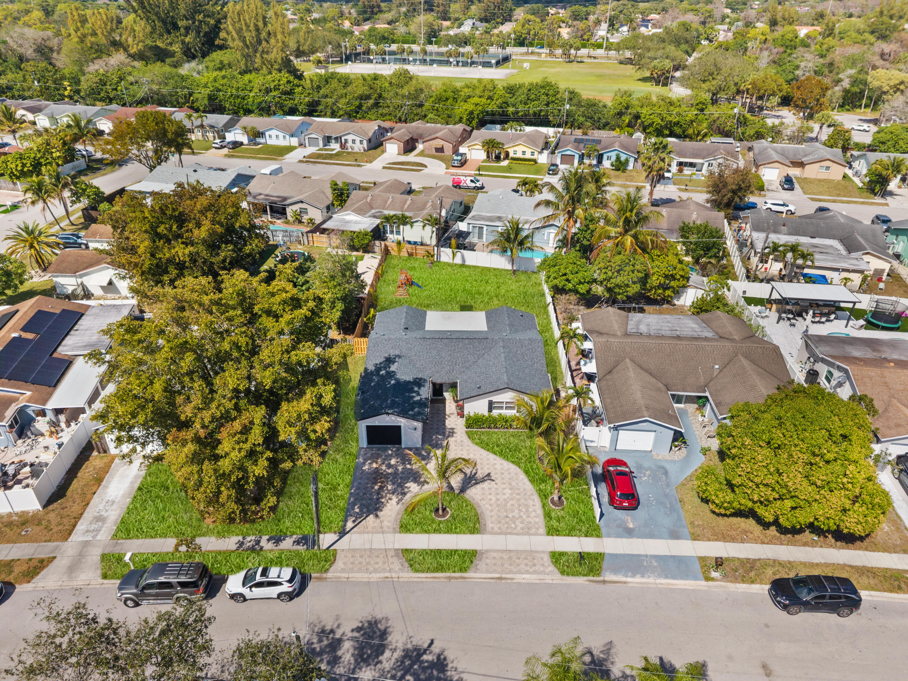 9329 Southwest 2nd Street Boca Raton, FL 33428 - Photo 36 of 42 an aerial view of residential houses and outdoor space