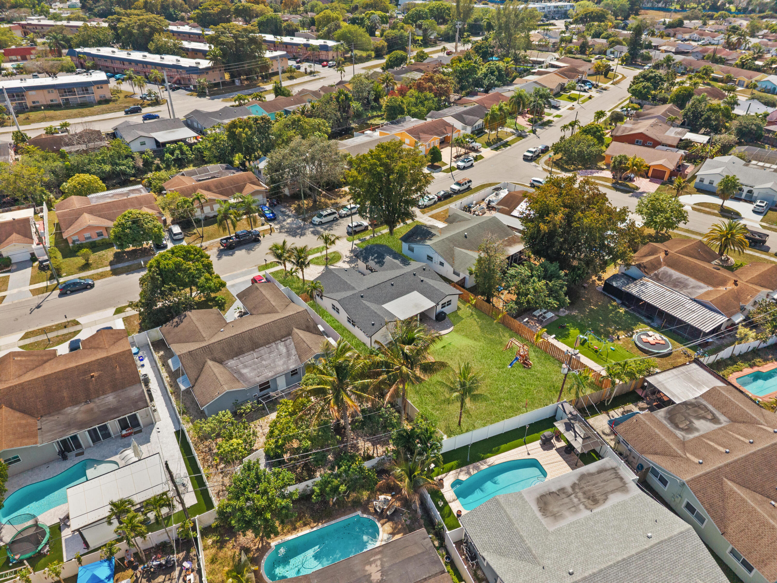 9329 Southwest 2nd Street Boca Raton, FL 33428 - Photo 39 of 42 an aerial view of residential houses with outdoor space