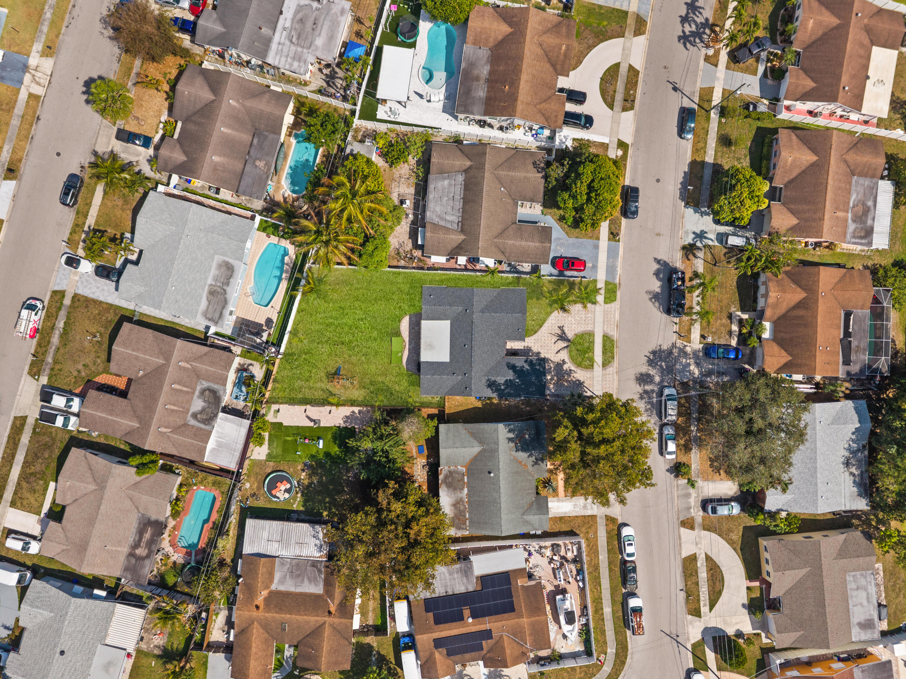 9329 Southwest 2nd Street Boca Raton, FL 33428 - Photo 40 of 42 an aerial view of residential houses with outdoor space