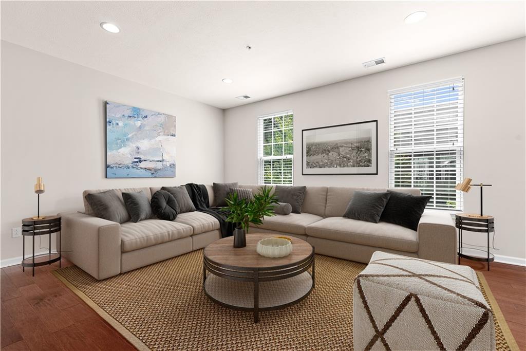 1703 Pointe View Drive Mars, PA 16046 - Photo 3 of 21 a living room with furniture and a large window