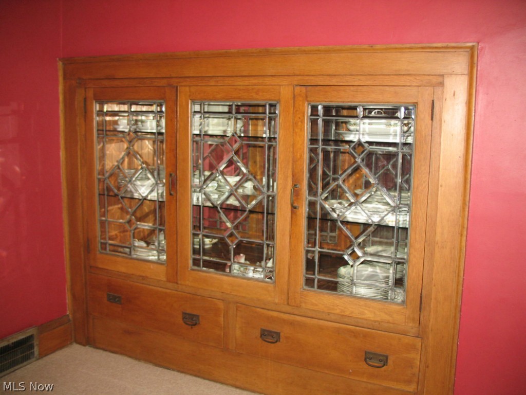 25912 Butternut Ridge Road North Olmsted, OH 44070 - Photo 7 of 25 Large dining room with built in china cabinet.