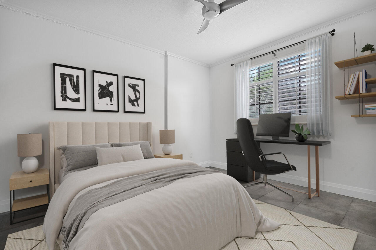 233 South Federal Highway, Unit 323 Boca Raton, FL 33432 - Photo 14 of 27 Virtually Staged Secondary Bedroom