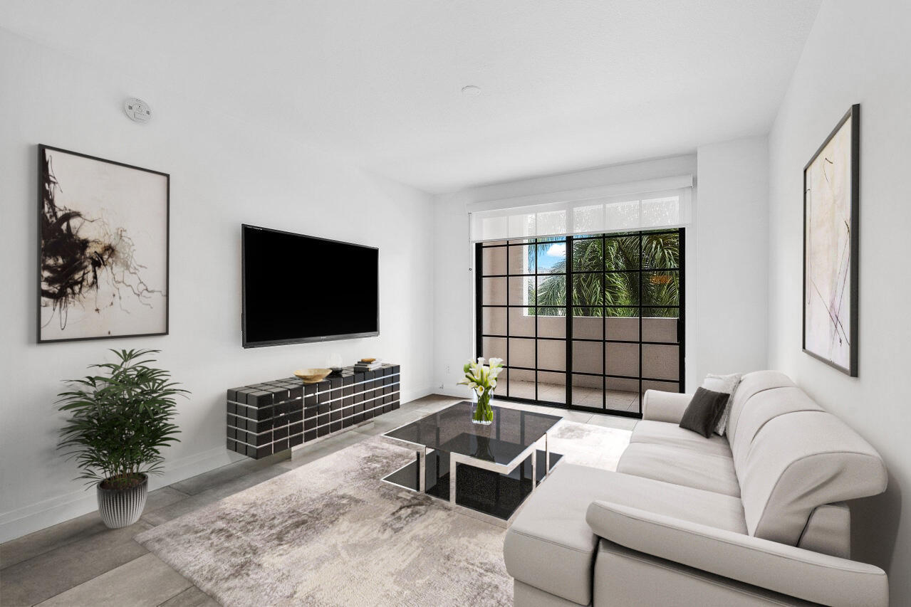 233 South Federal Highway, Unit 323 Boca Raton, FL 33432 - Photo 6 of 27 Virtually Staged Living Room