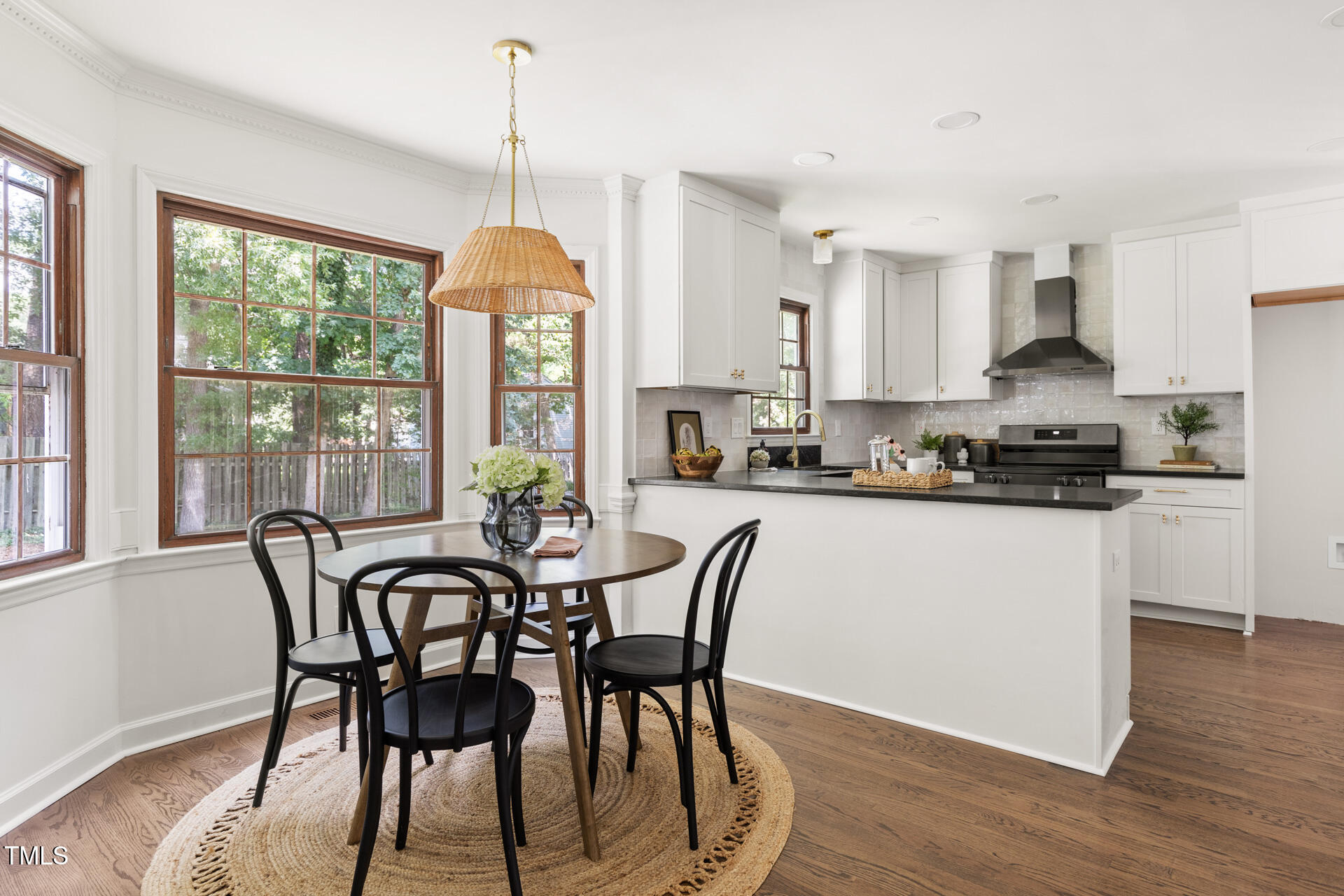 16 Cedar Hill Drive Durham, NC 27713 - Photo 7 of 35 a dining room with furniture window wooden floor