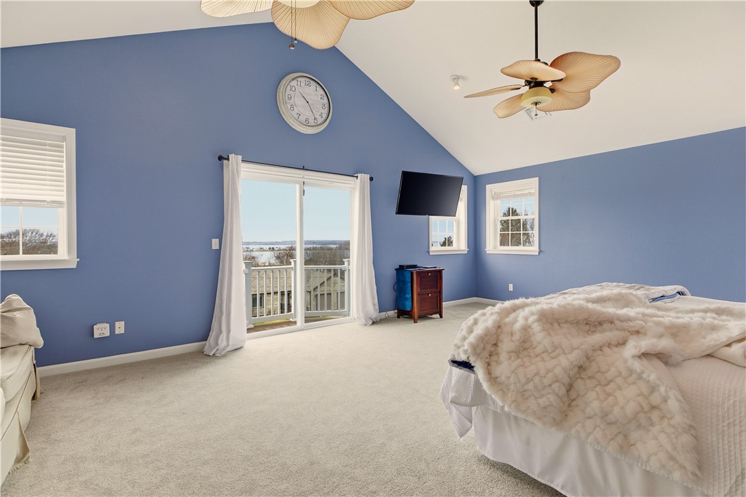 42 Lewis Street Tiverton, RI 02878 - Photo 22 of 50 Sliders to Balcony Overlooking Mt. Hope Bay