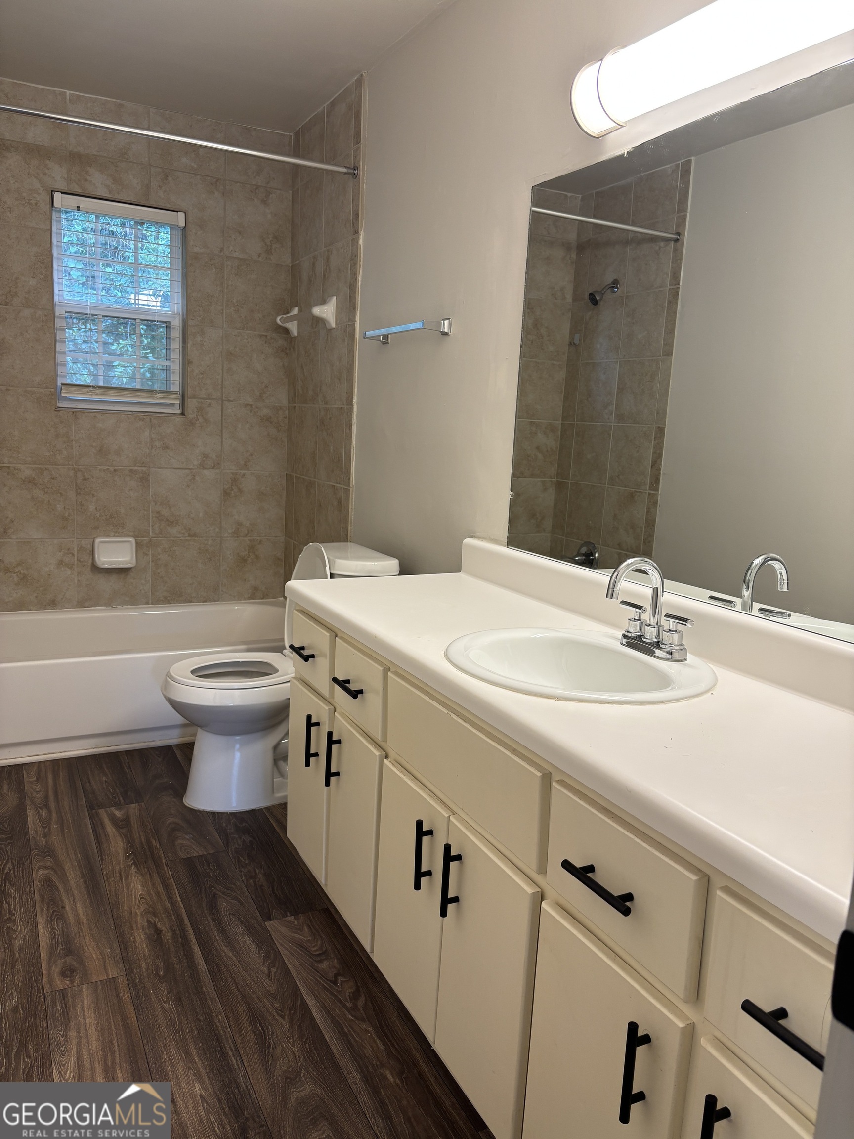 1609 Line Street Decatur, GA 30032 - Photo 15 of 15 a bathroom with a sink and mirror