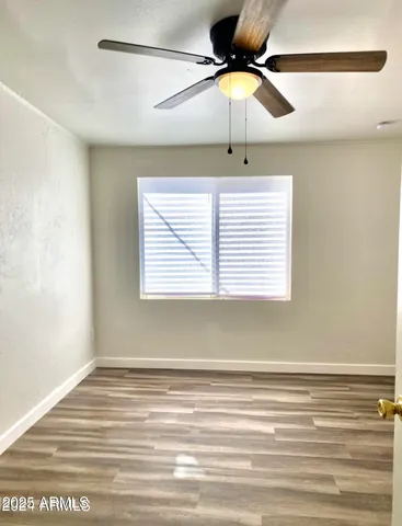 a view of a window in a room