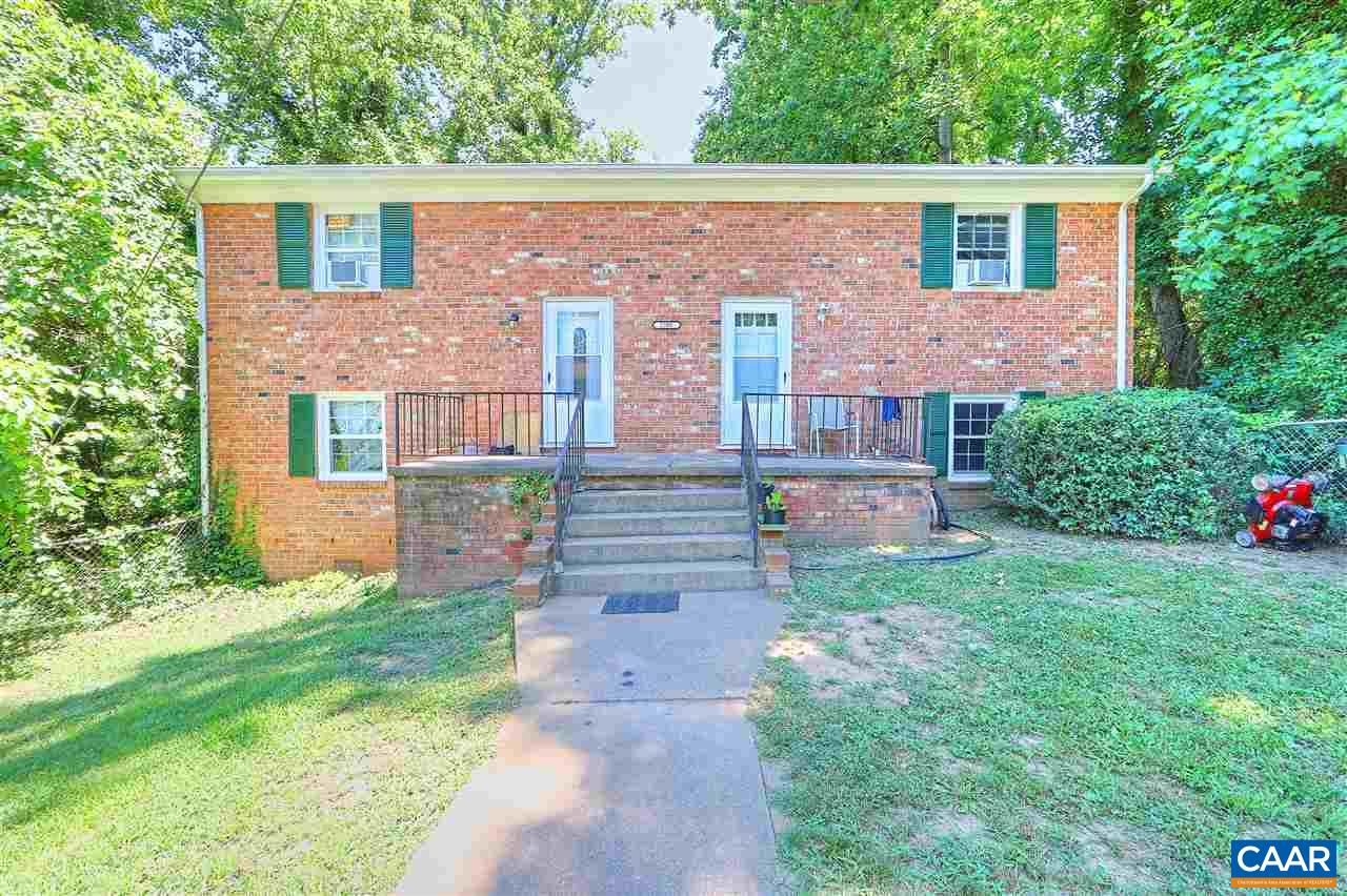 2208 North Berkshire Road, Unit A Charlottesville, VA 22901 - Photo 1 of 6 front view of a house with a yard