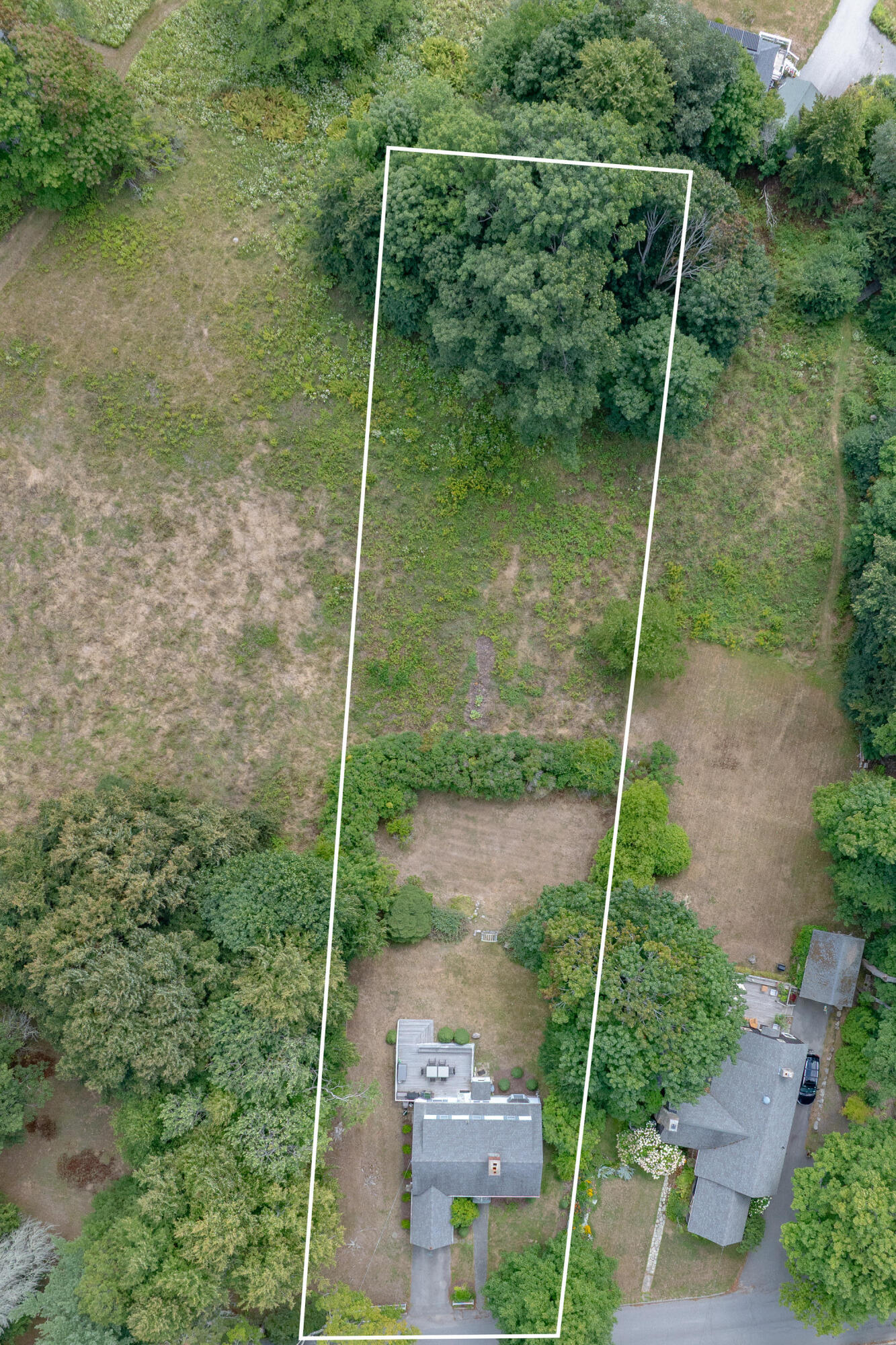 24 High Road Southwest Harbor, ME 04679 - Photo 11 of 67 Aerial Showing Lot