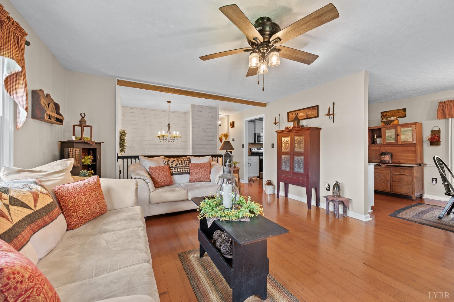 1136 Coolbrook Road Bedford, VA 24523 - Photo 10 of 46 a living room with furniture and wooden floor