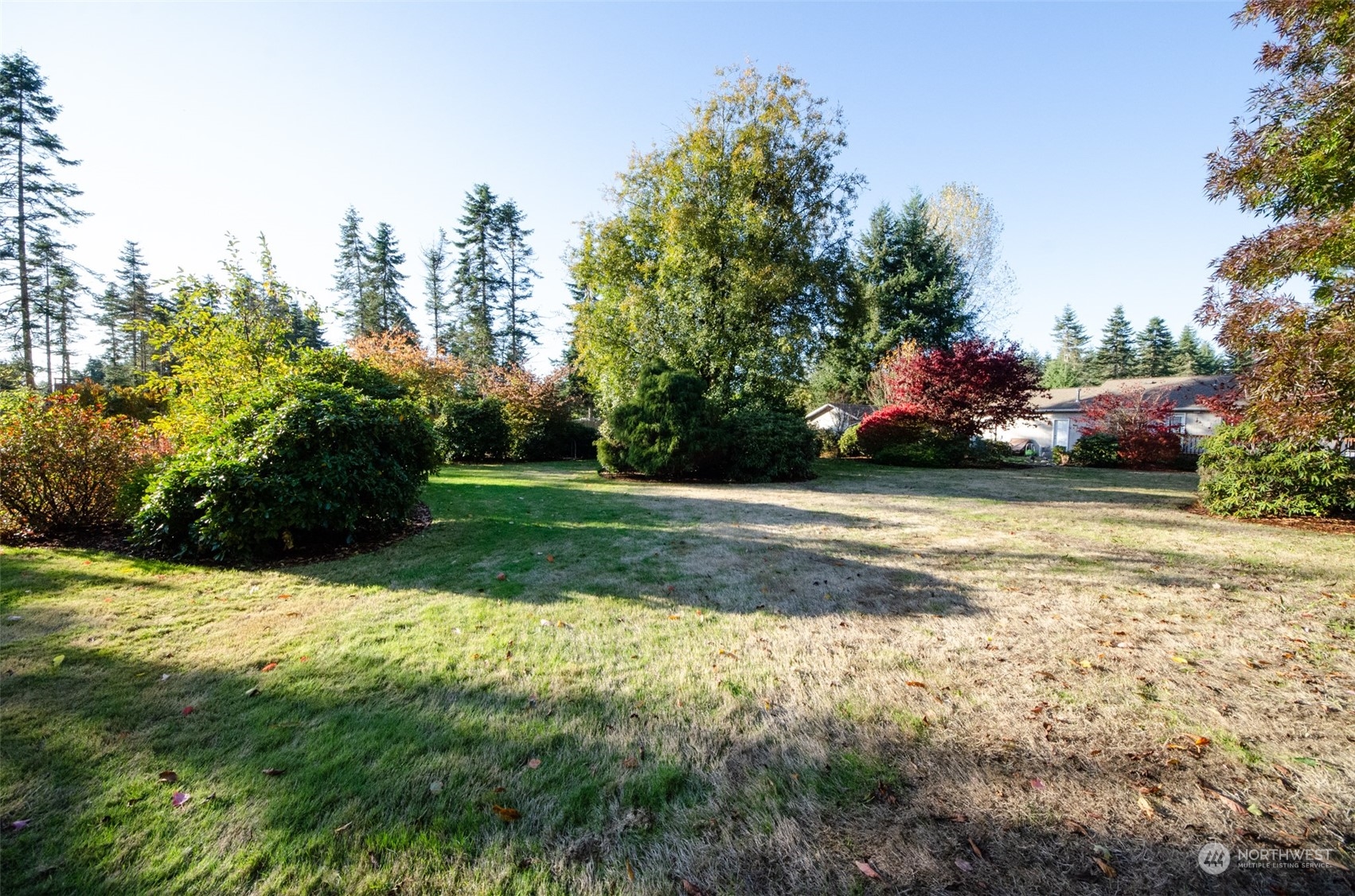 8203 177th Lane Southwest Rochester, WA 98579 - Photo 24 of 30 a view of a house with a yard
