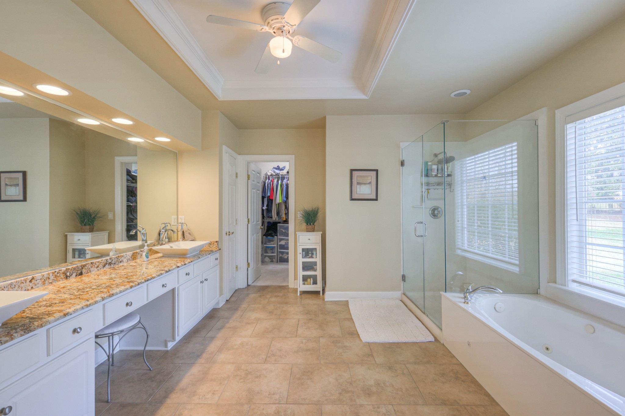 6331 Williams Grove Drive Brentwood, TN 37027 - Photo 15 of 58 a large spacious bathroom with a large tub shower and sink