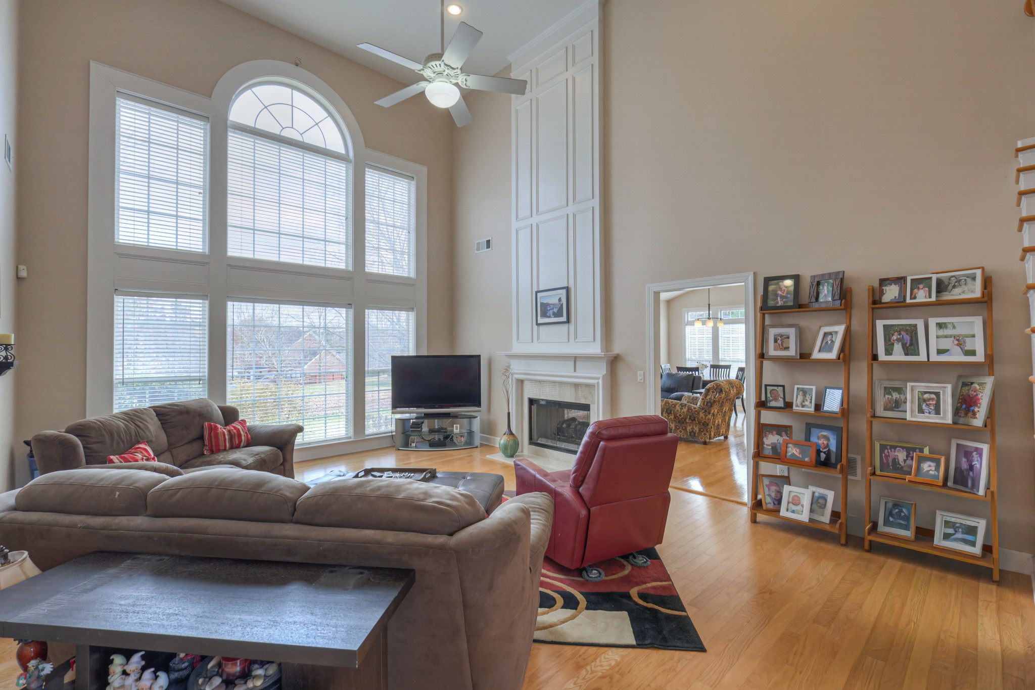 6331 Williams Grove Drive Brentwood, TN 37027 - Photo 17 of 58 a living room with furniture a rug and a large window