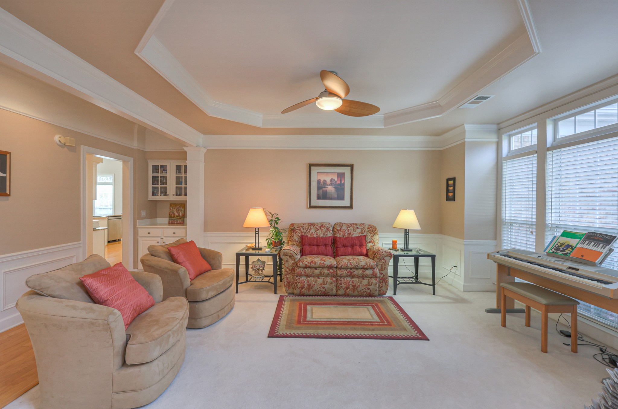 6331 Williams Grove Drive Brentwood, TN 37027 - Photo 24 of 58 a living room with furniture and a wooden floor