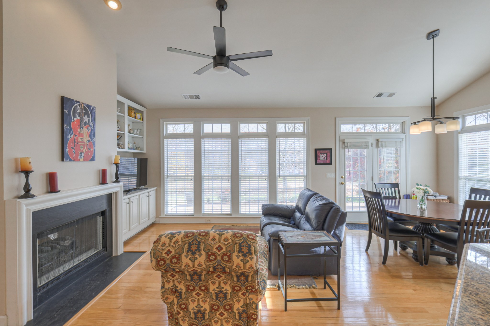 6331 Williams Grove Drive Brentwood, TN 37027 - Photo 29 of 58 a living room with furniture and a fireplace