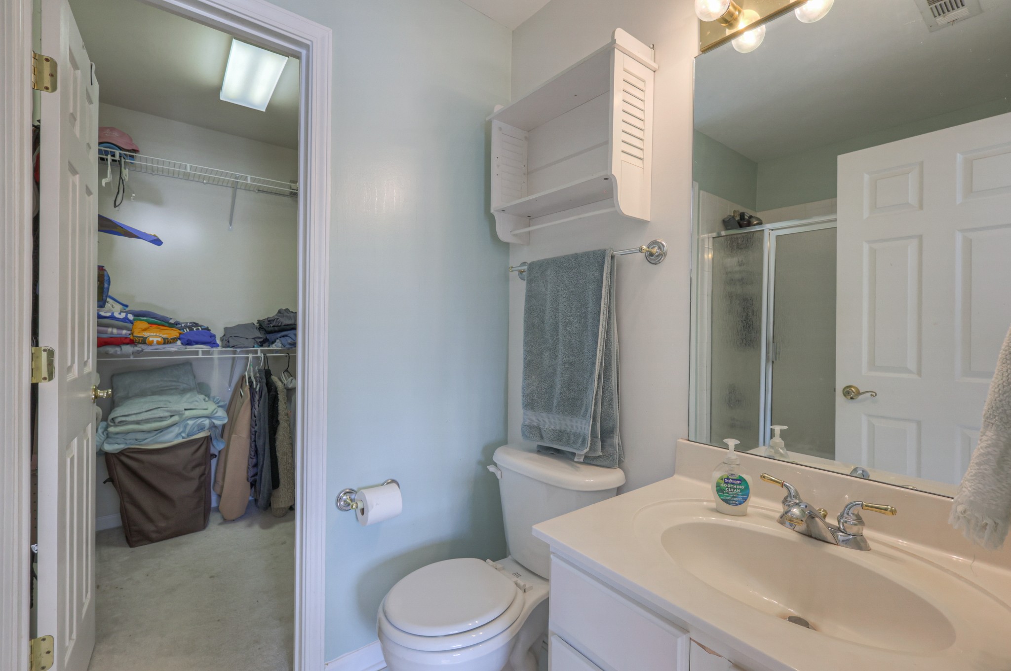 6331 Williams Grove Drive Brentwood, TN 37027 - Photo 45 of 58 a bathroom with a sink a toilet and shower