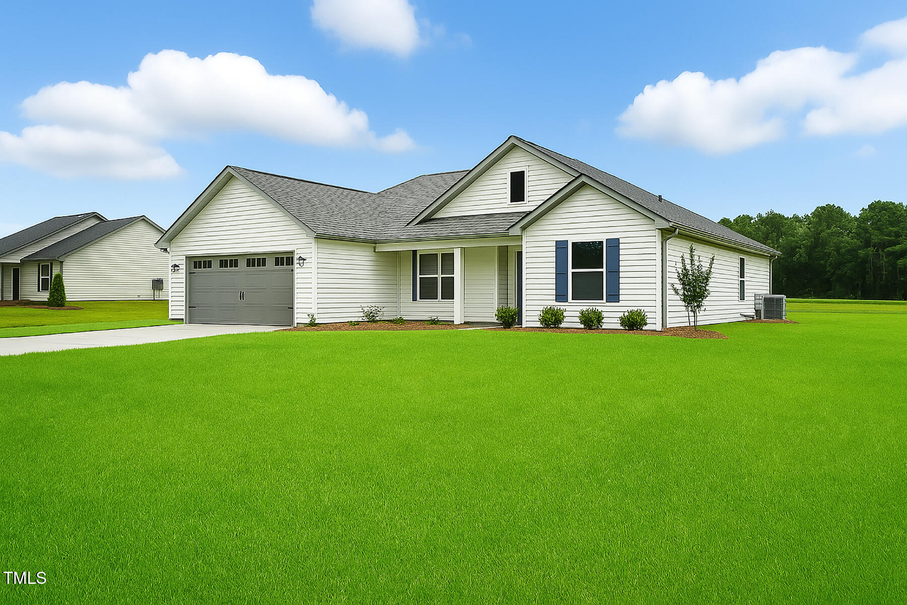 8708 Green Path Road Dunn, NC 28334 - Photo 2 of 31 a front view of house with yard and green space