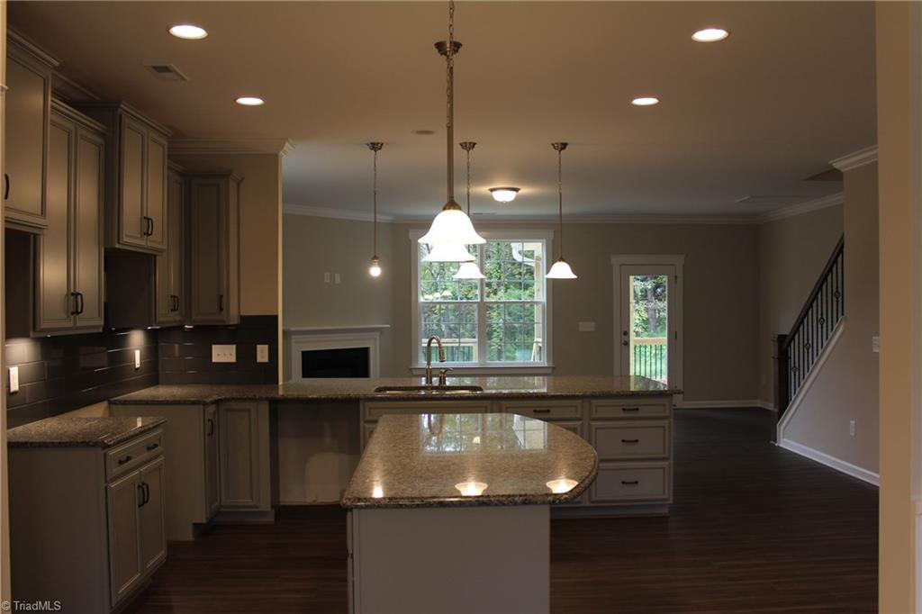 1728 Gerringer Mill Road Burlington, NC 27217 - Photo 8 of 28 Kitchen is Open through to Family Rm