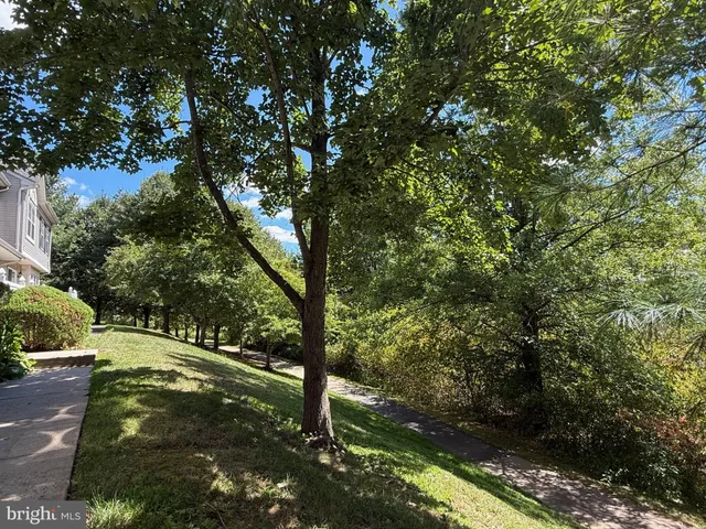 a view of an outdoor space with a lake view