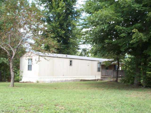 473 Young Mill Road Lexington, NC 27292 - Photo 1 of 1 Exterior Front. Single wide mobile home.