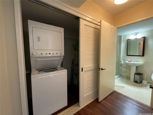 a view of washer and dryer