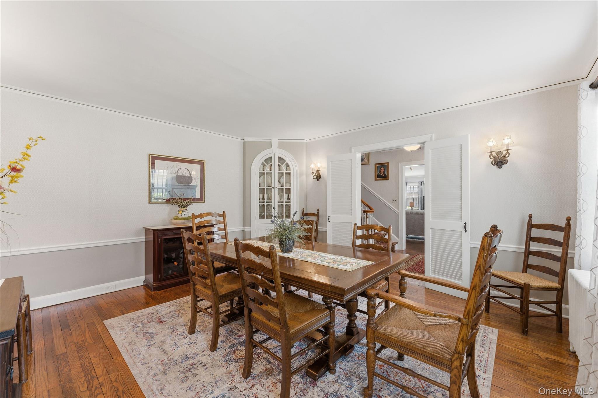 30 Birchbrook Road Bronxville, NY 10708 - Photo 8 of 34 Dining Room view looking to the center hall.