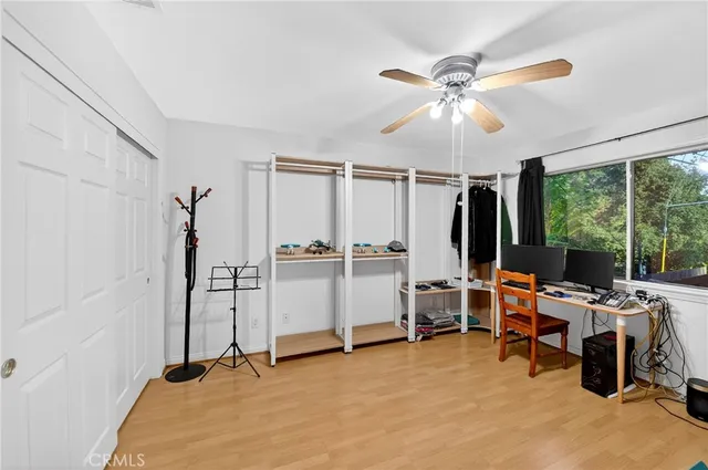 a room with furniture and window