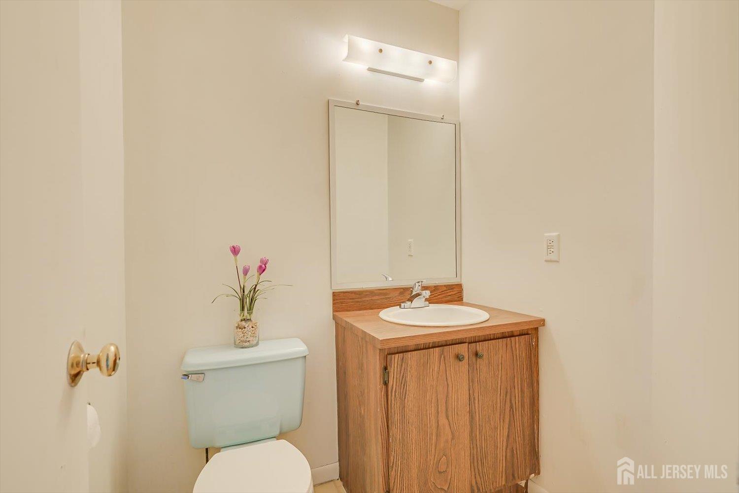 112 Redbud Road Piscataway, NJ 08854 - Photo 12 of 27 a bathroom with a toilet sink and mirror
