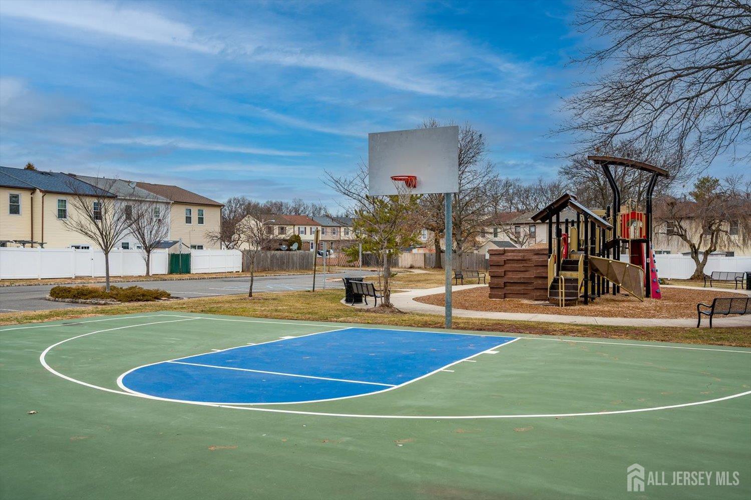112 Redbud Road Piscataway, NJ 08854 - Photo 25 of 27 a view of a basket ball ground