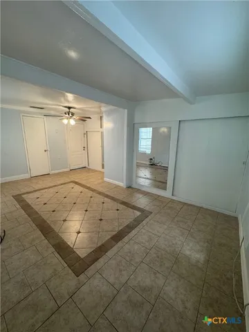 a view of a room with a utility room