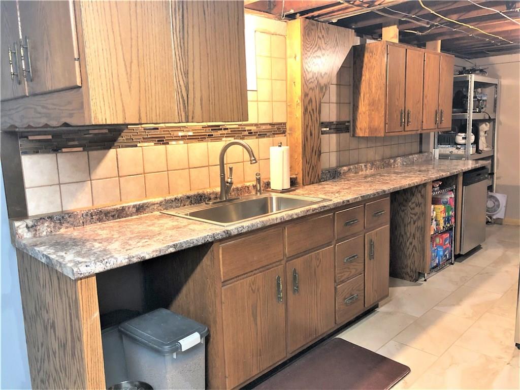 616 Shenango Road Beaver Falls, PA 15010 - Photo 22 of 25 LOWER LEVEL KITCHEN