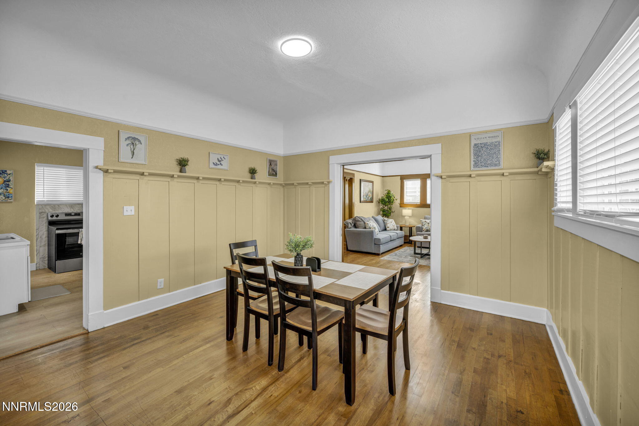 35 West 8th Street Reno, NV 89503 - Photo 13 of 62 a view of a dining room with furniture and wooden floor