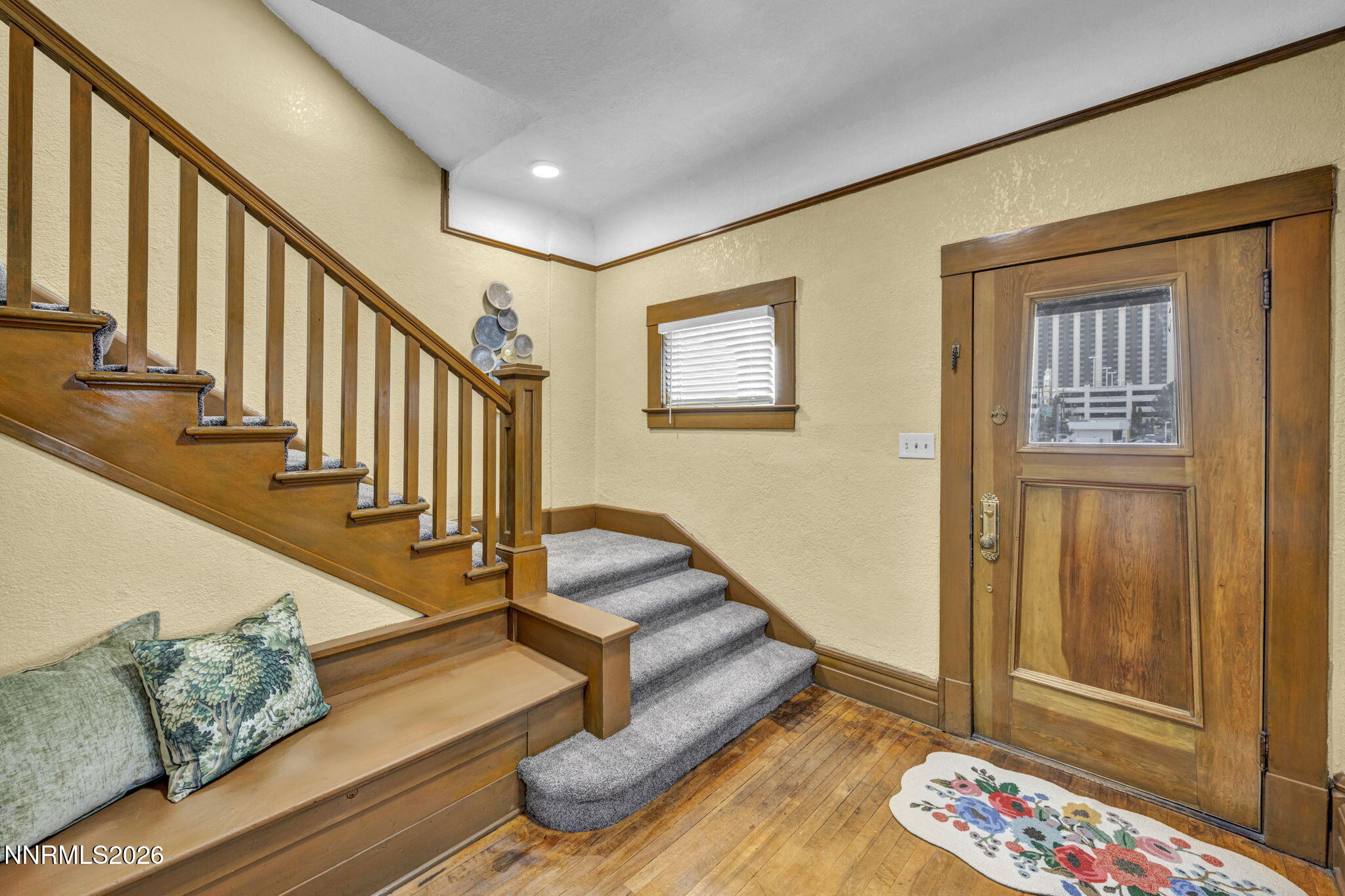 35 West 8th Street Reno, NV 89503 - Photo 33 of 62 a view of entryway livingroom and hall with wooden floor