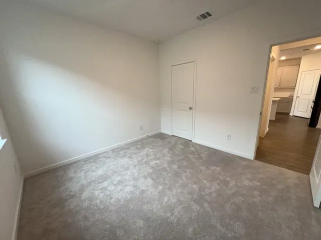 a view of empty room