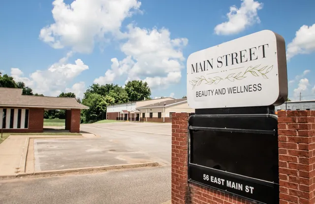 a view of a sign board