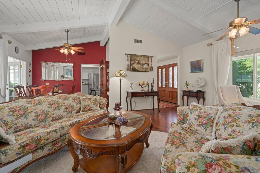 3519 Cherrybrook Court Fallbrook, CA 92028 - Photo 12 of 66 VAULTED CEILINGS & EXPOSED BEAMS