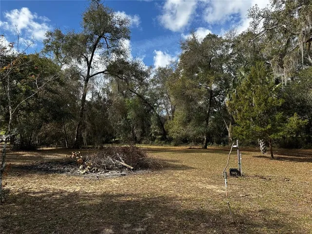 a front view of a house with trees