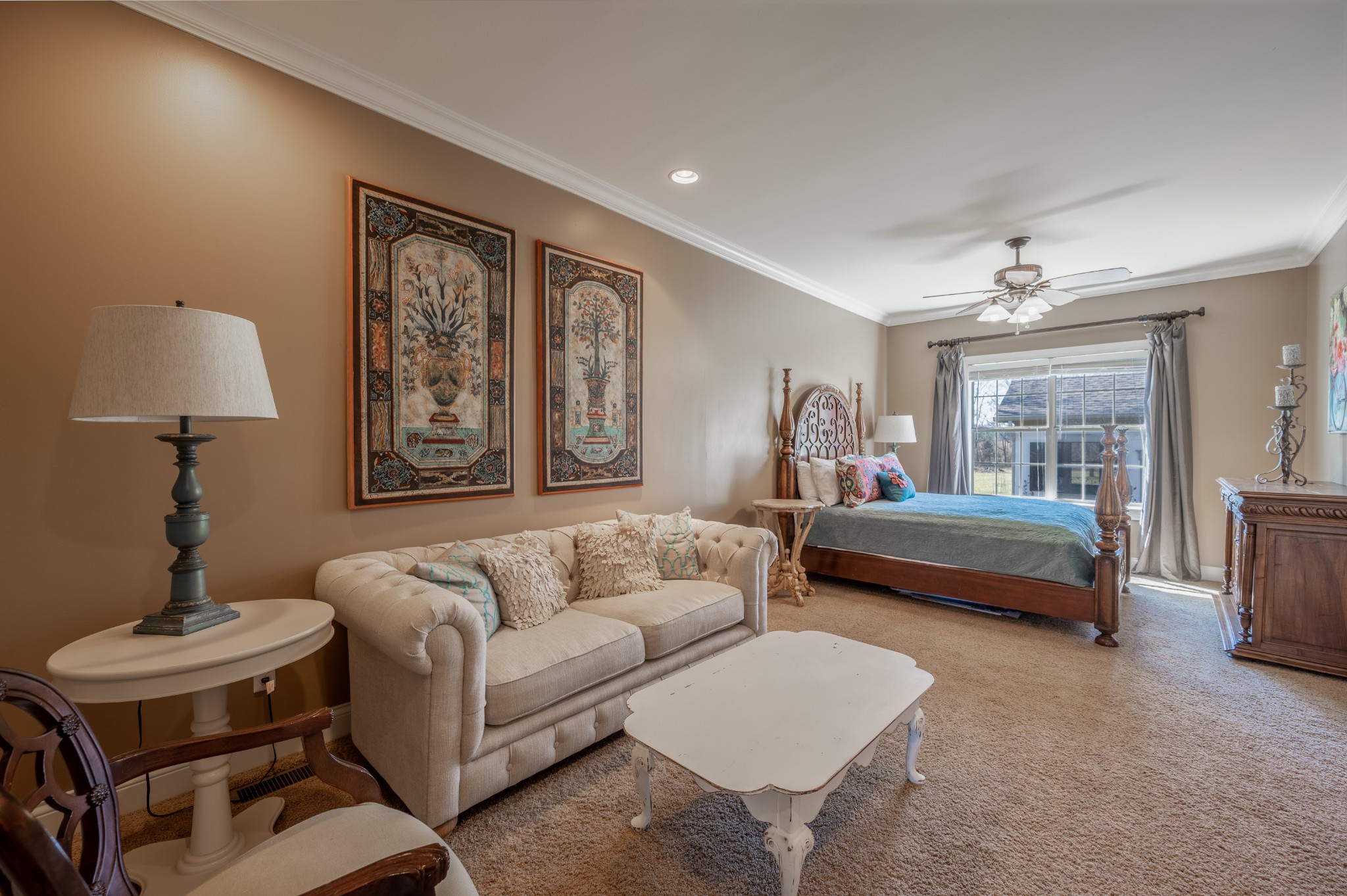 4335 North Chapel Road Franklin, TN 37067 - Photo 29 of 55 a bedroom with furniture and a window