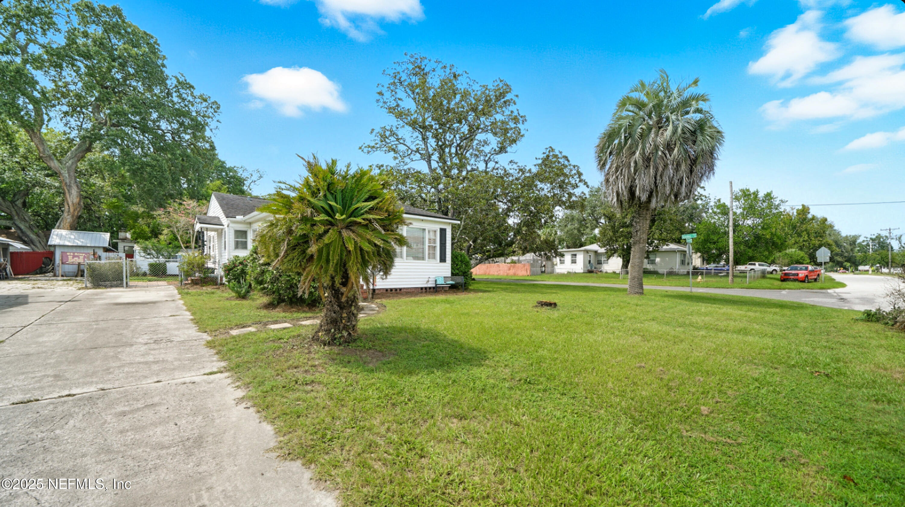 2604 Bayview Road Jacksonville, FL 32210 - Photo 30 of 31 a palm tree sitting in front of a house with a big yard