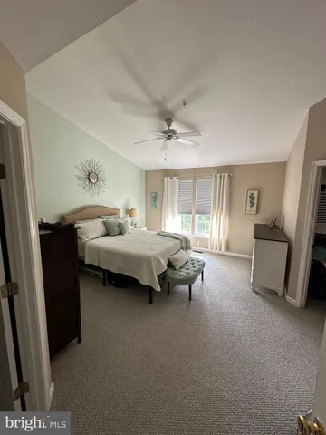 a view of staircase with large window