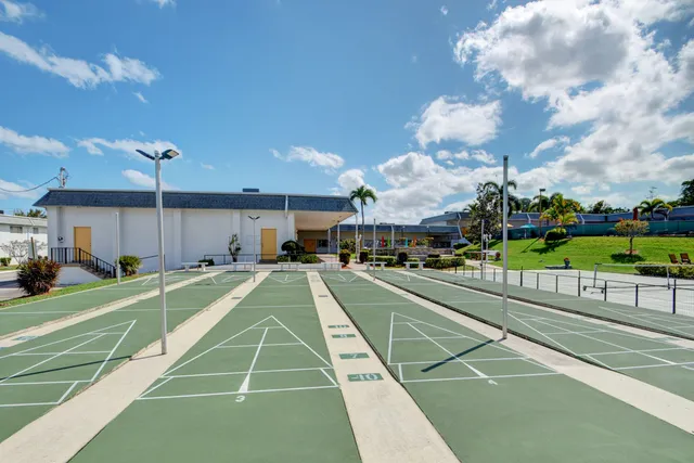 a view of a basketball court