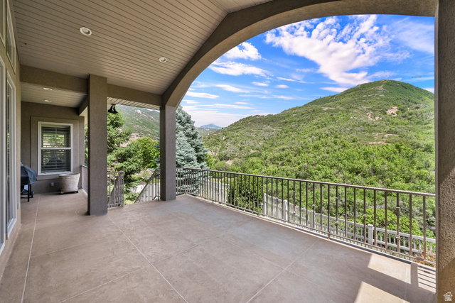 1926 East Gray Fox Drive Draper, UT 84020 - Photo 24 of 31 Expansive covered balcony with the perfect view.