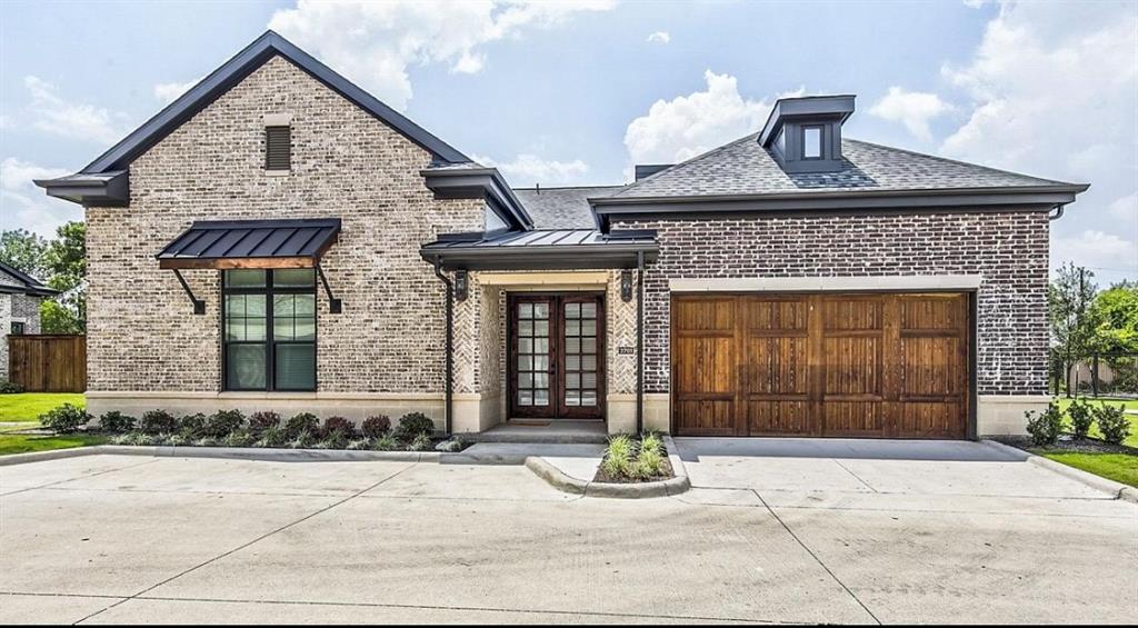 12001 Inwood Road, Unit 3701 Dallas, TX 75244 - Photo 15 of 15 View of front of home featuring a garage and french doors