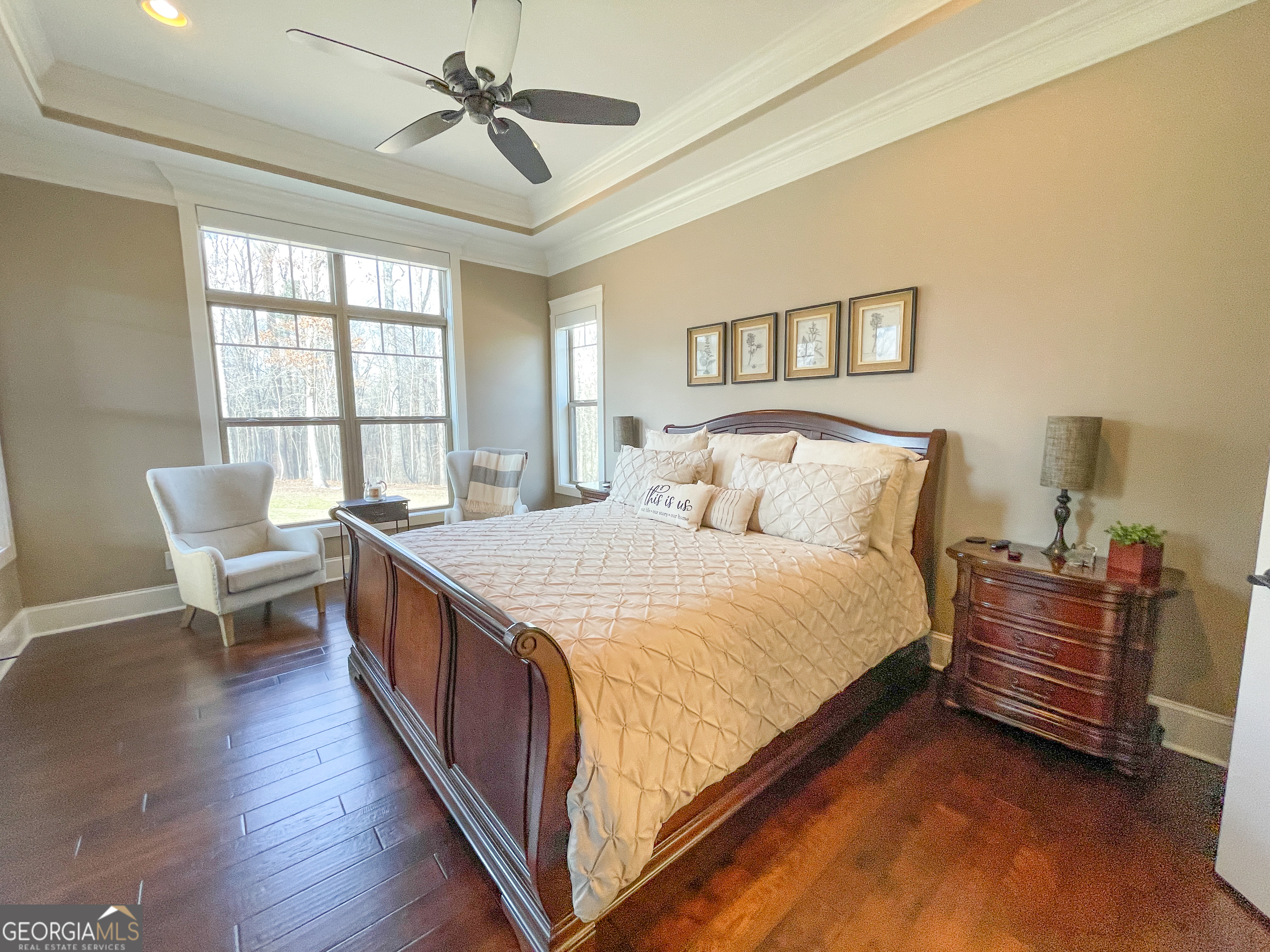 39 Acres On E Teloga Road Summerville, GA 30747 - Photo 18 of 50 a bedroom with a bed dresser and a window