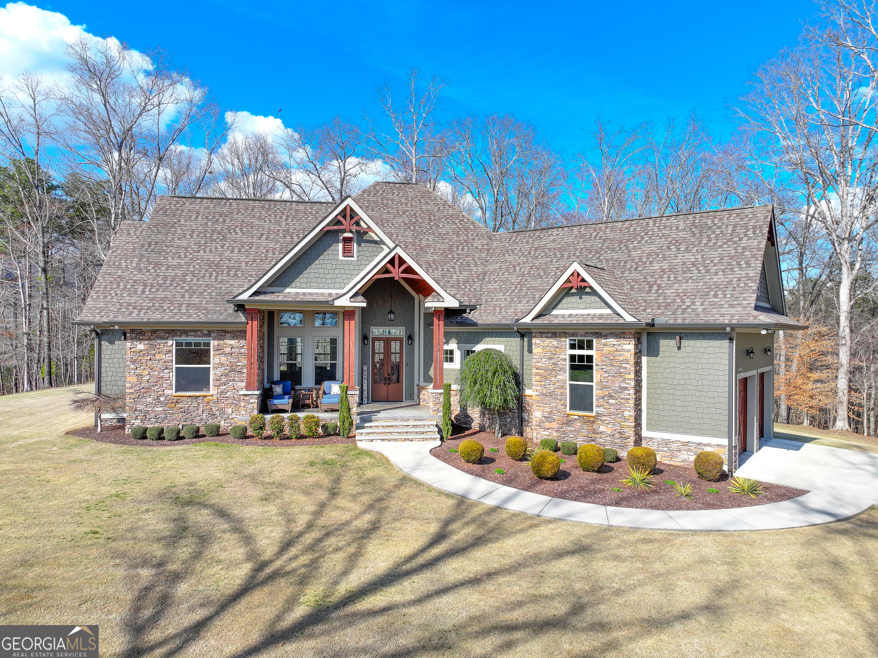 39 Acres On E Teloga Road Summerville, GA 30747 - Photo 3 of 50 a front view of a house with yard and seating space