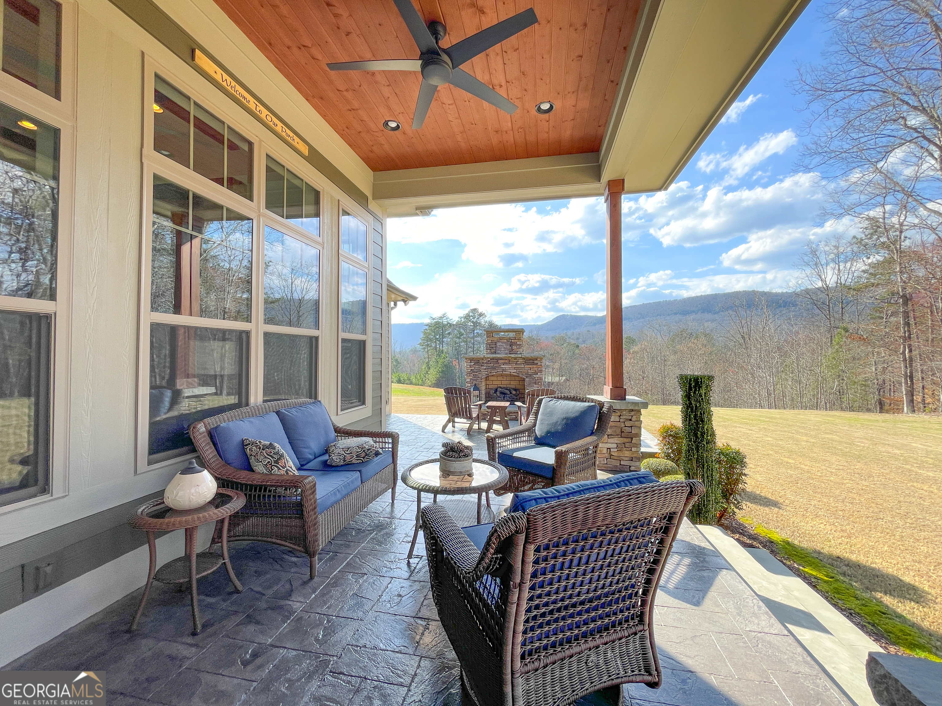 39 Acres On E Teloga Road Summerville, GA 30747 - Photo 31 of 50 a balcony with furniture and outdoor view