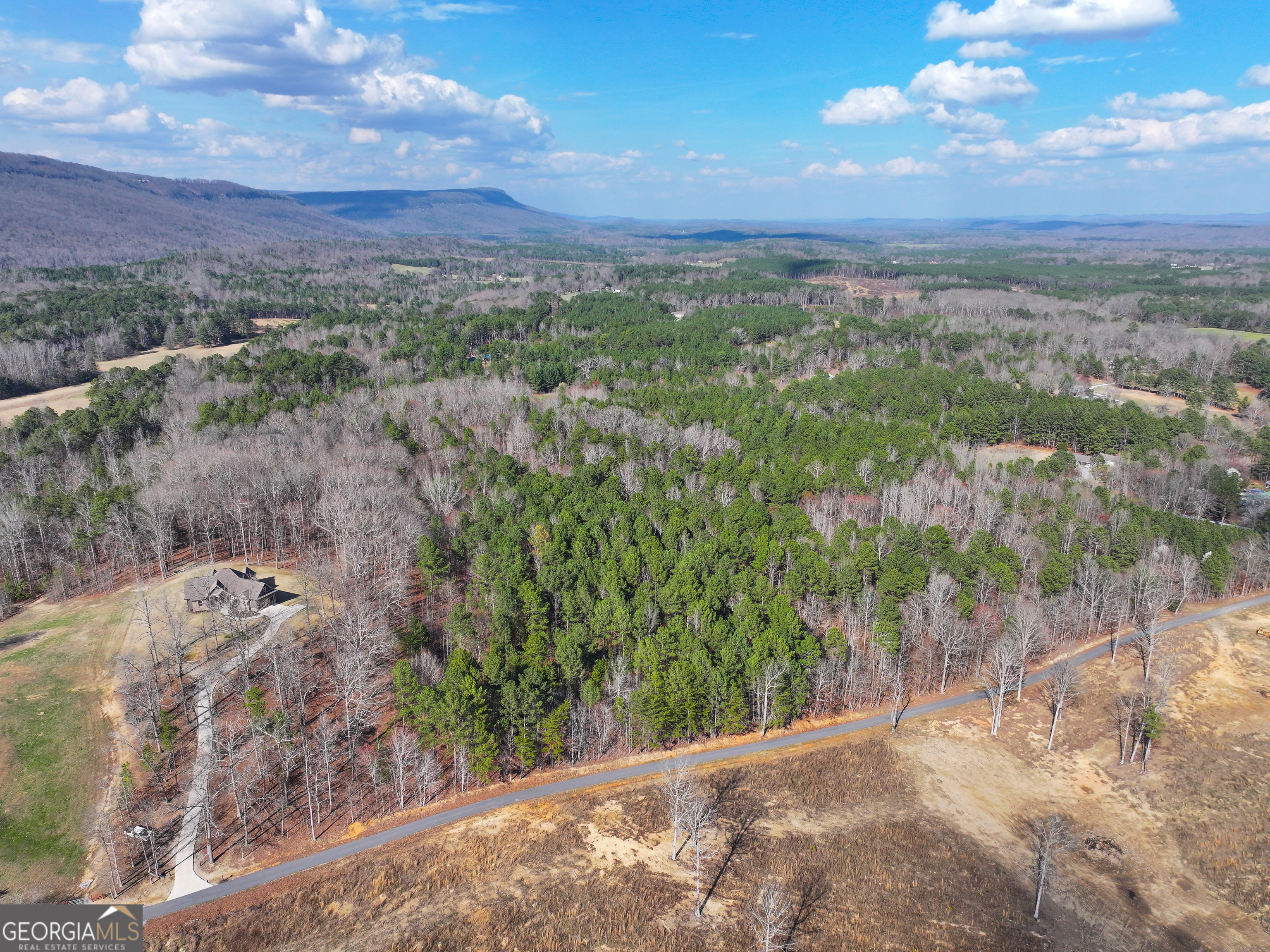 39 Acres On E Teloga Road Summerville, GA 30747 - Photo 42 of 50 a view of a city with lush green forest