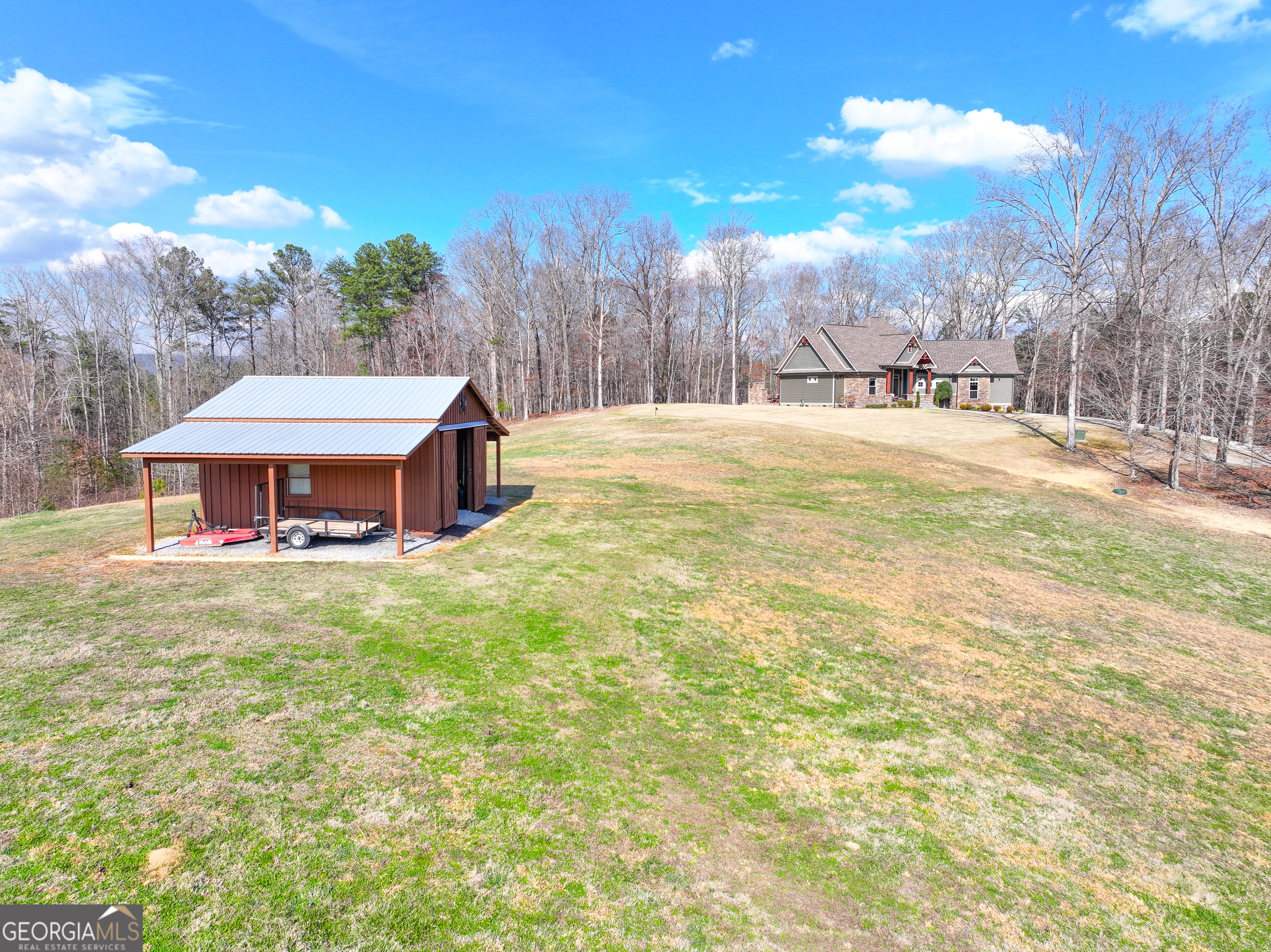 39 Acres On E Teloga Road Summerville, GA 30747 - Photo 6 of 50 a view of a house with a yard