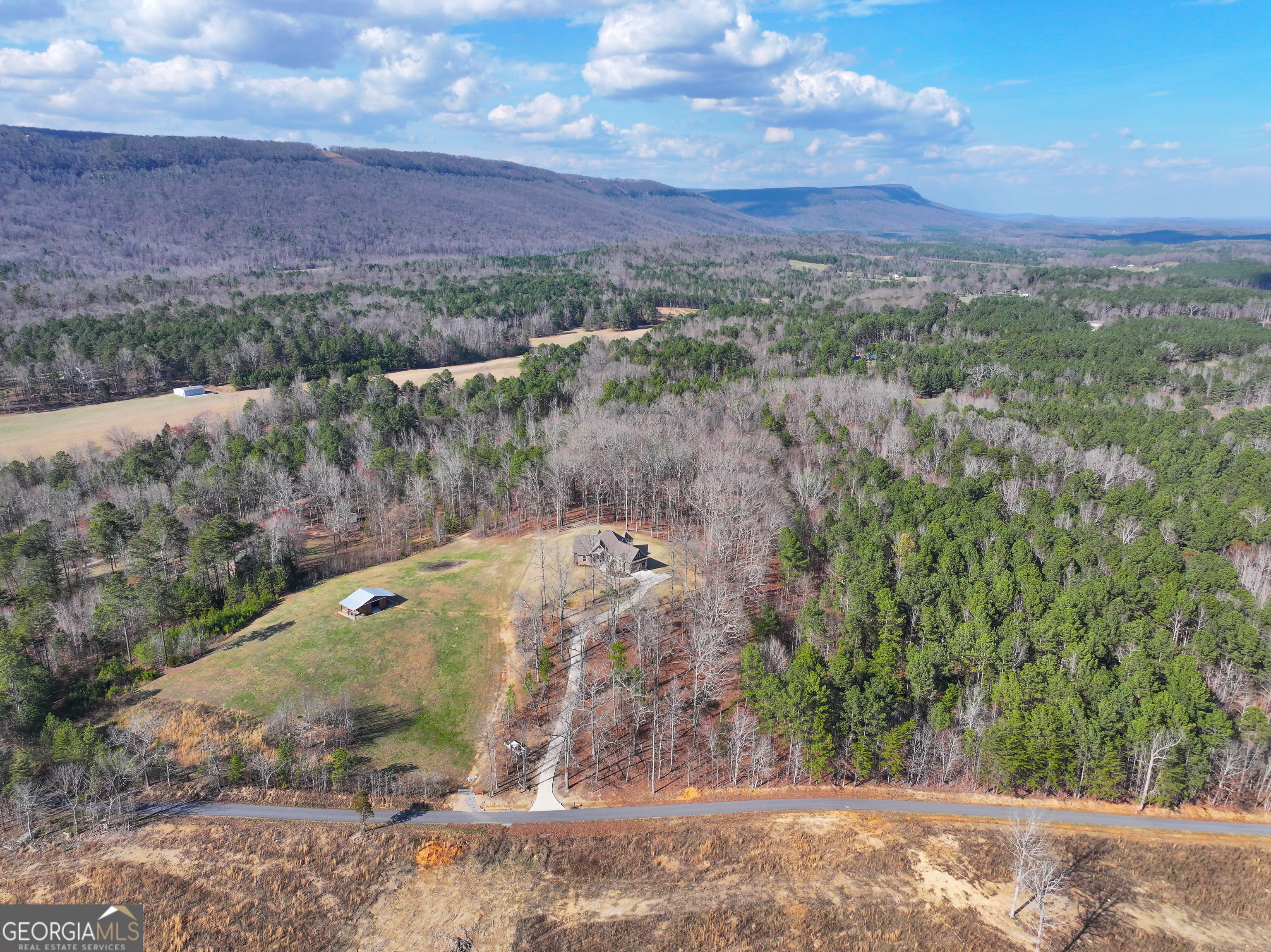 39 Acres On E Teloga Road Summerville, GA 30747 - Photo 7 of 50 a view of a back yard of a house with a yard
